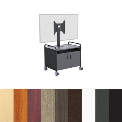 Audio Visual Furniture Large Height Adjustable TV Cart (Various) CL400