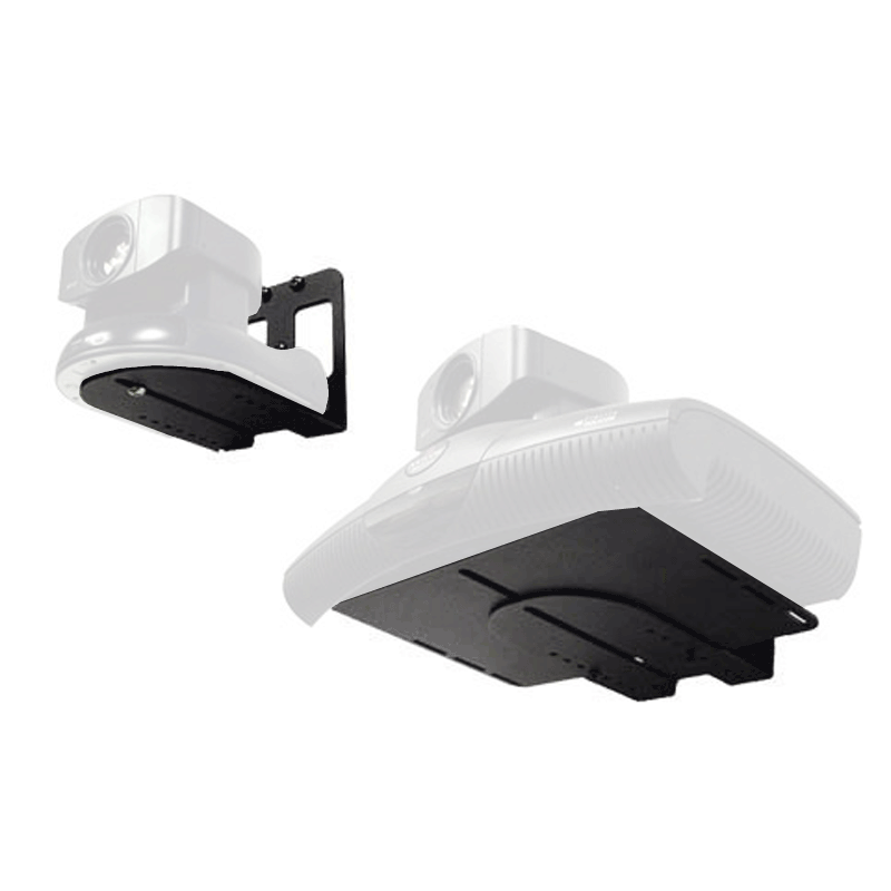 Audio Visual Furniture - VFI Wall Mount Camera Codec Shelf (Black) CS