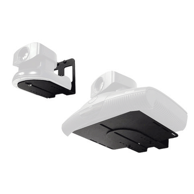Audio Visual Furniture - VFI Wall Mount Camera Codec Shelf (Black) CS