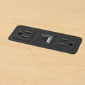 Audio Visual Furniture Flush Power Panel (2x AC Out, USB-A, USB-C) CUB22C