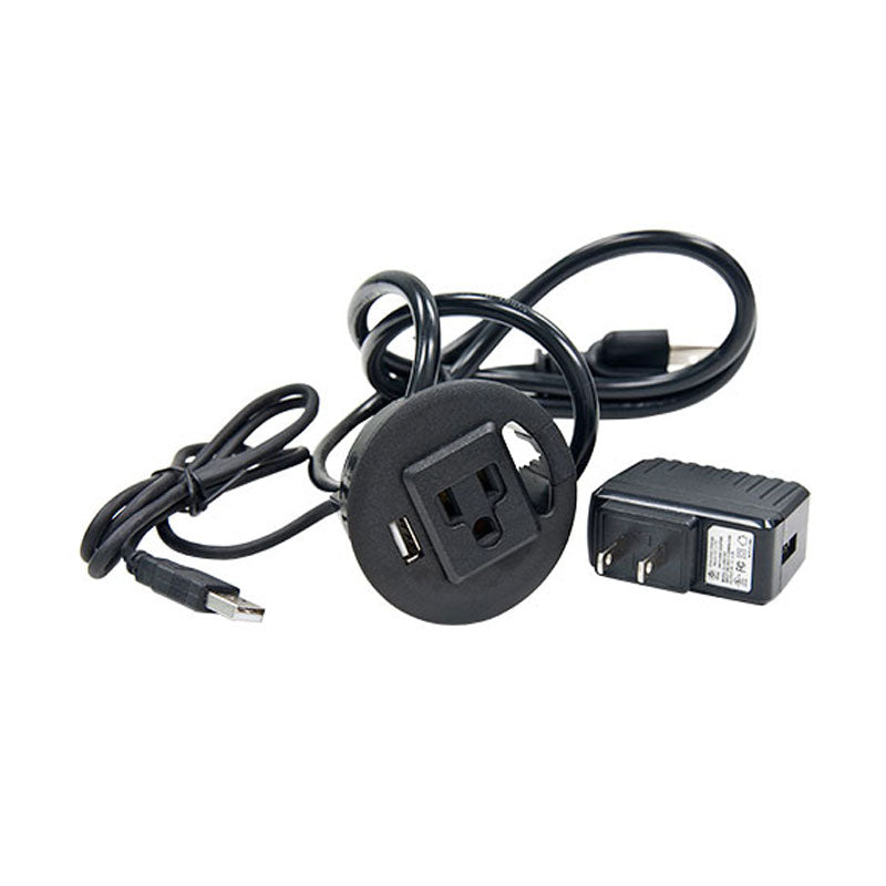 Audio Visual Furniture - CUB3 Round Cable Well