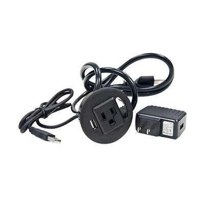 Audio Visual Furniture - CUB3 Round Cable Well
