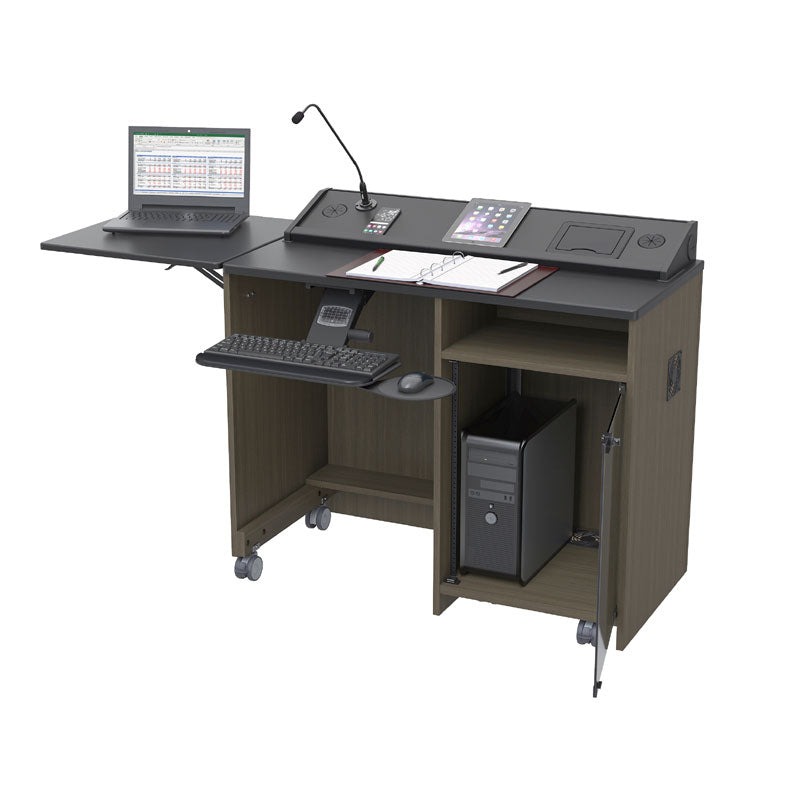 Audio Visual Furniture Teaching Multimedia Desk (14RU, Various) EDU-PD