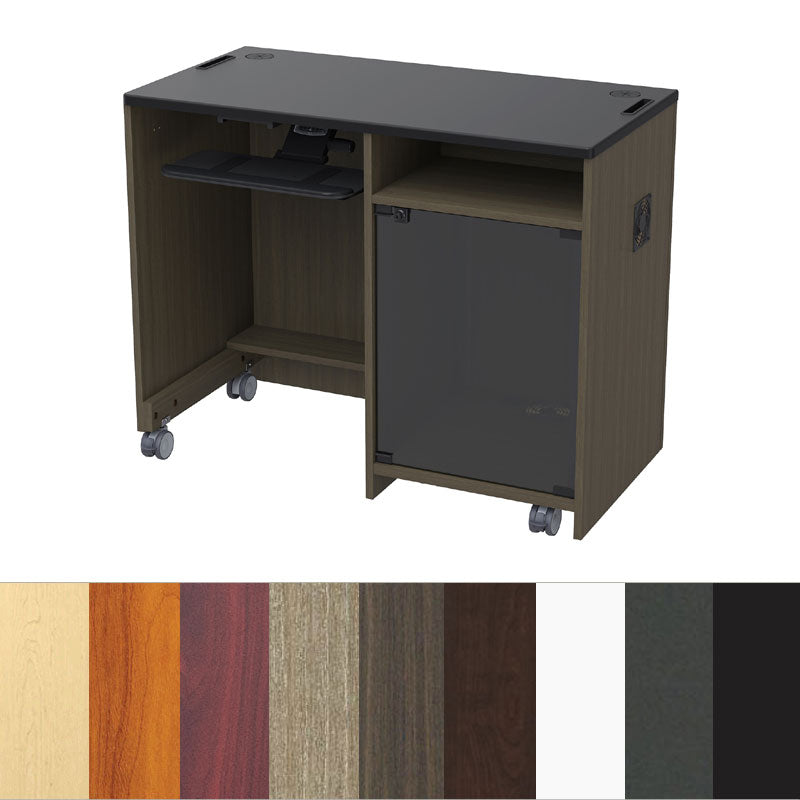 Audio Visual Furniture Teaching Multimedia Desk (14RU, Various) EDU-PD