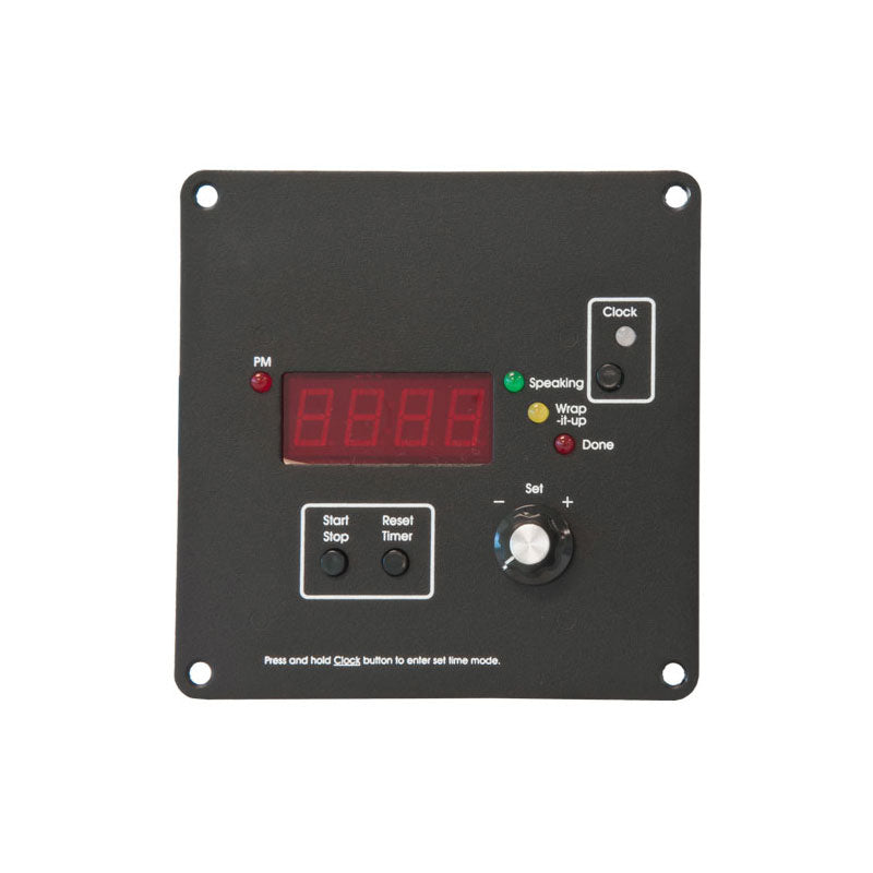 Audio Visual Furniture - VFI Countdown Timer and Clock for Multimedia Podiums (Black) FM3