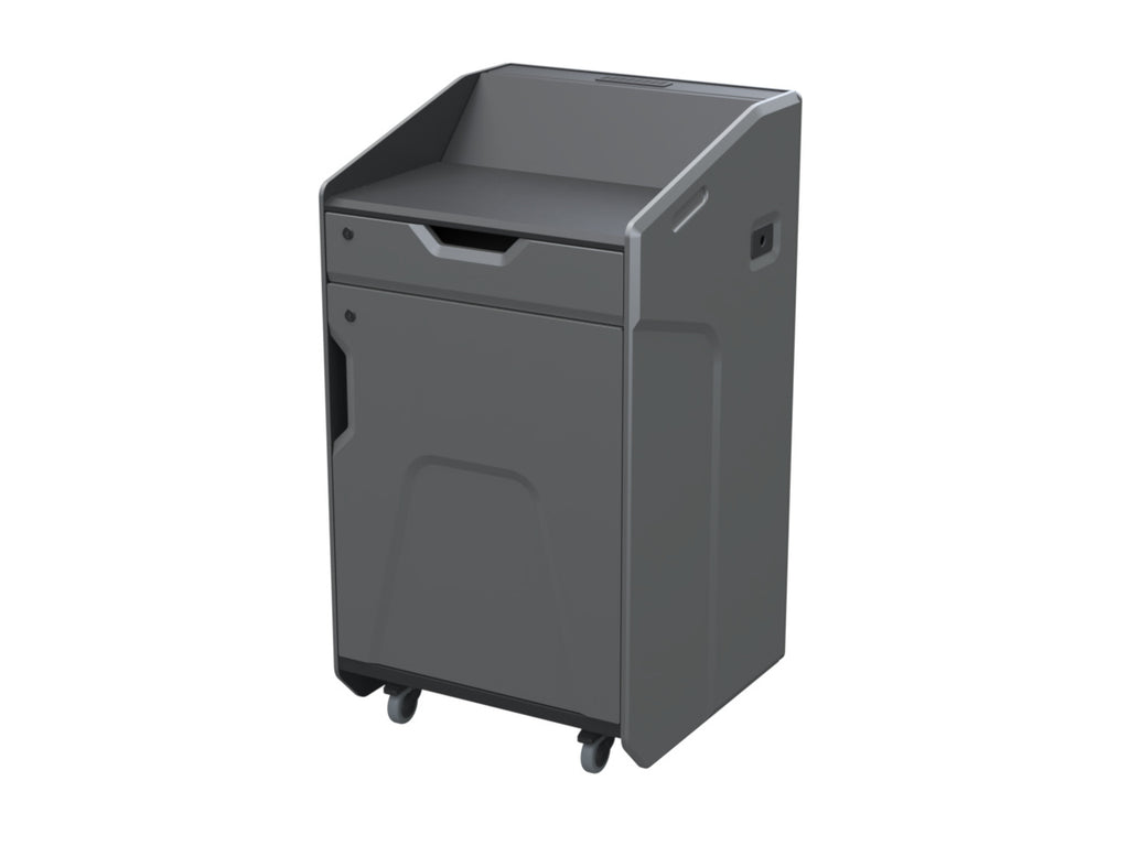 Audio Visual Furniture High Tech Multimedia Lectern (14RU) LEX30