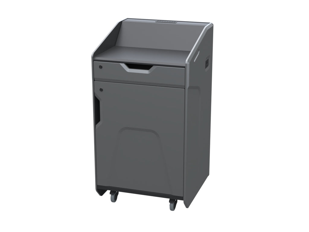 Audio Visual Furniture High Tech Multimedia Lectern (14RU) LEX30
