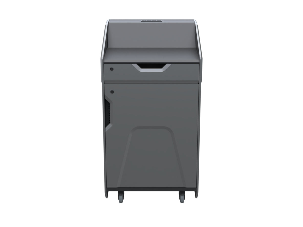 Audio Visual Furniture High Tech Multimedia Lectern (14RU) LEX30