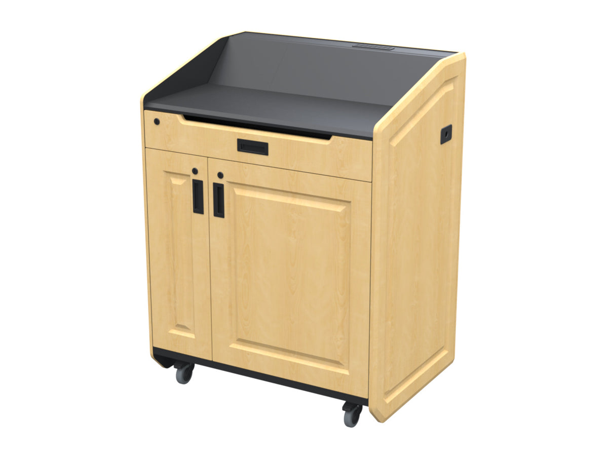 Audio Visual Furniture Executive Multimedia Lectern (14RU) LEX36