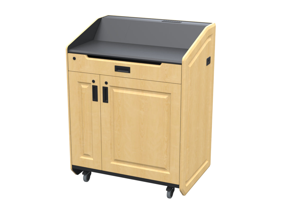Audio Visual Furniture Executive Multimedia Lectern (14RU) LEX36