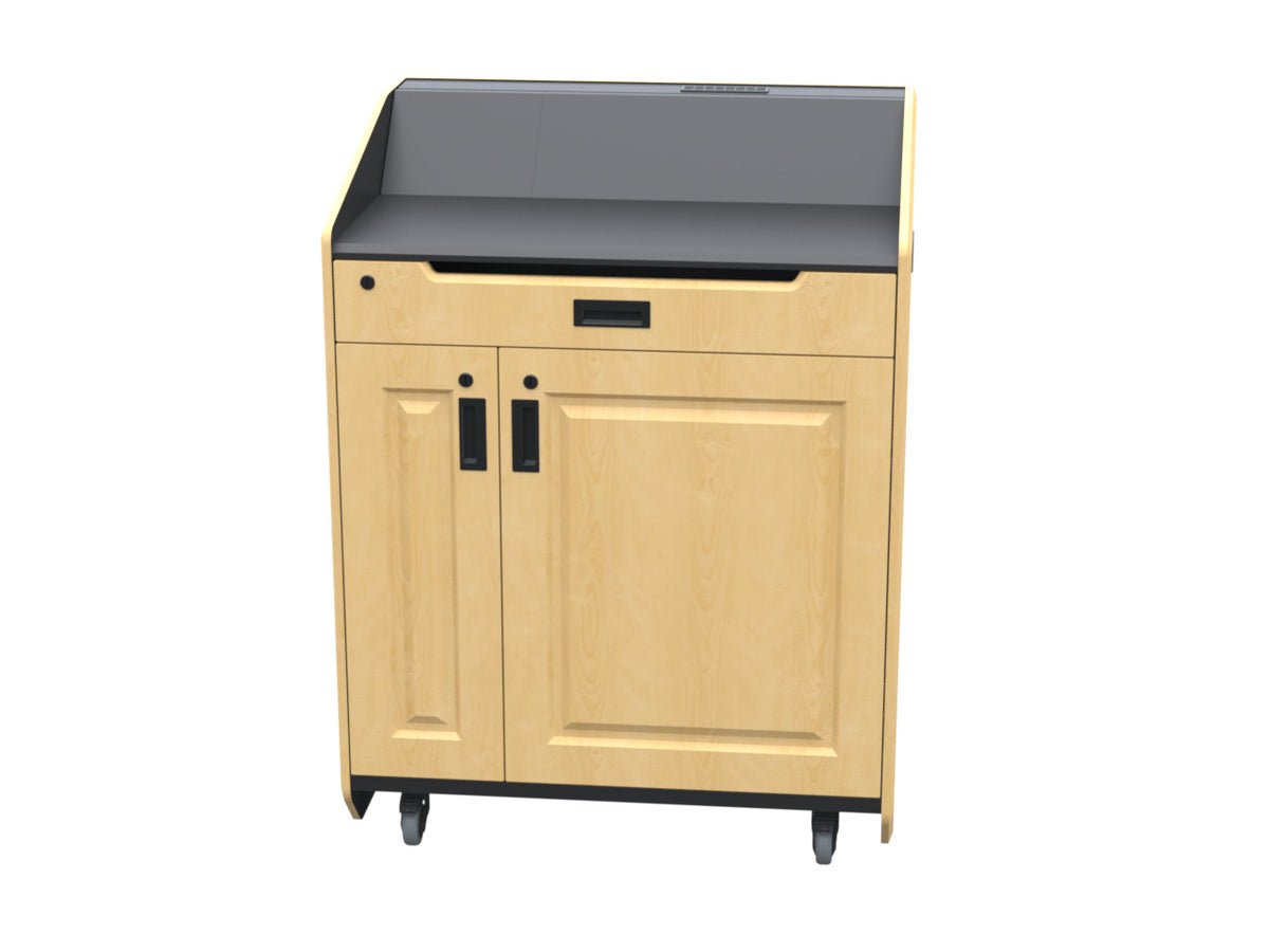 Audio Visual Furniture Executive Multimedia Lectern (14RU) LEX36