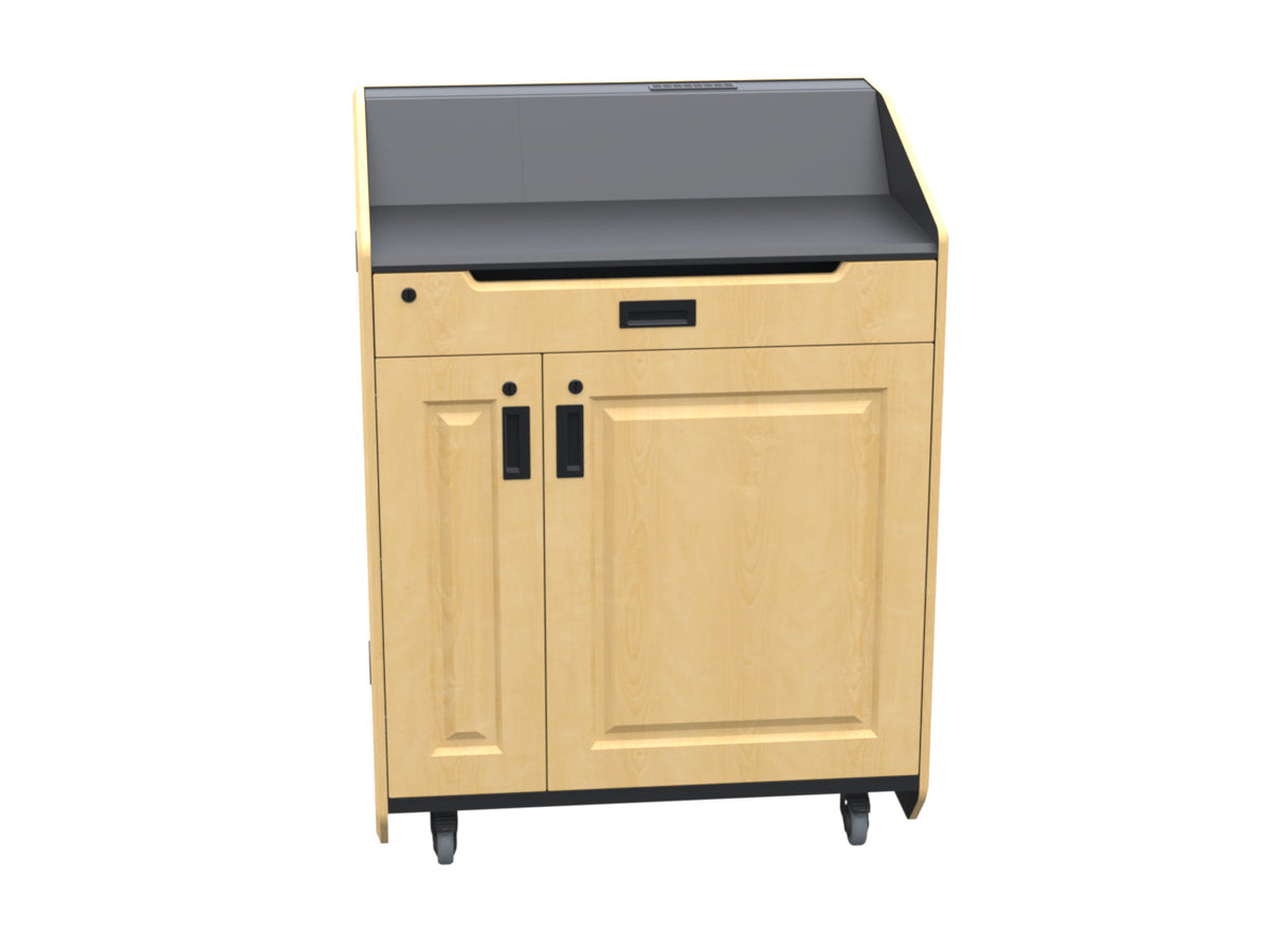 Audio Visual Furniture Executive Multimedia Lectern (14RU) LEX36