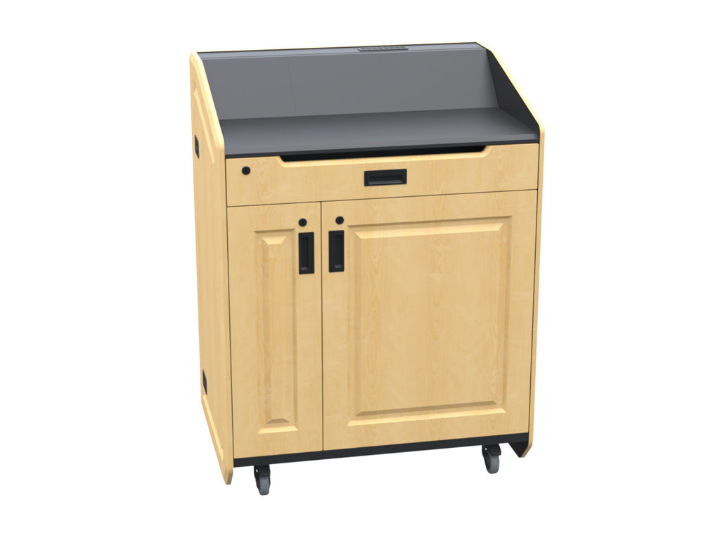 Audio Visual Furniture Executive Multimedia Lectern (14RU) LEX36