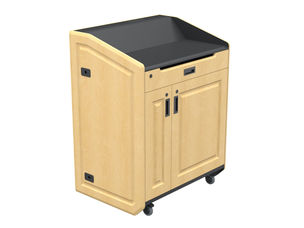 Audio Visual Furniture Executive Multimedia Lectern (14RU) LEX36