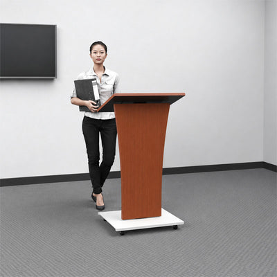 Audio Visual Furniture Curved Lectern (Various) LEXYZ20-C