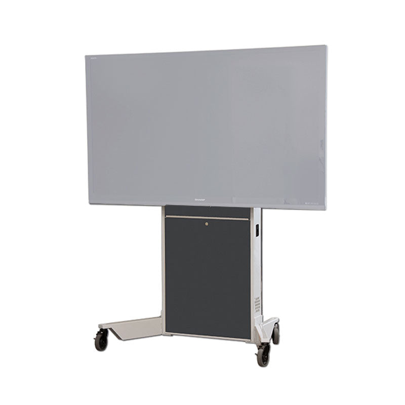Audio Visual Furniture Extra Large Mobile Electric Lift Cart, LFT7000-XL