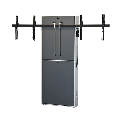 Audio Visual Furniture Dual Display Wall Mounted Electric Lift Stand, LFT7000WM-D