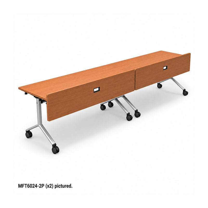 Audio Visual Furniture Modular Folding Table (2 Person) MFT6024-2P