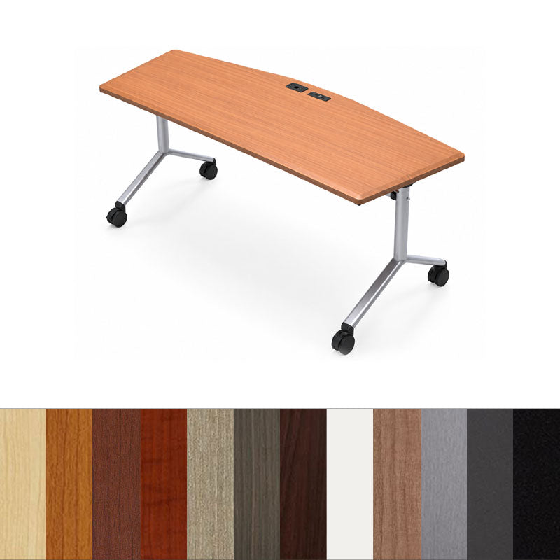 Audio Visual Furniture Modular Folding Table MFT6024-2PW20