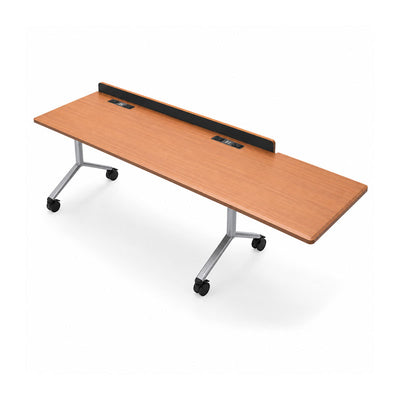 Audio Visual Furniture Modular Folding Table (3 Person, Corner Right) MFT6024-3PCR
