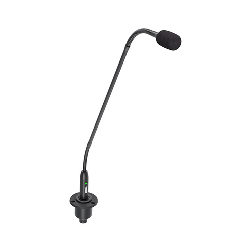 Audio Visual Furniture 18 Inch Gooseneck Microphone (Black) MIC-18