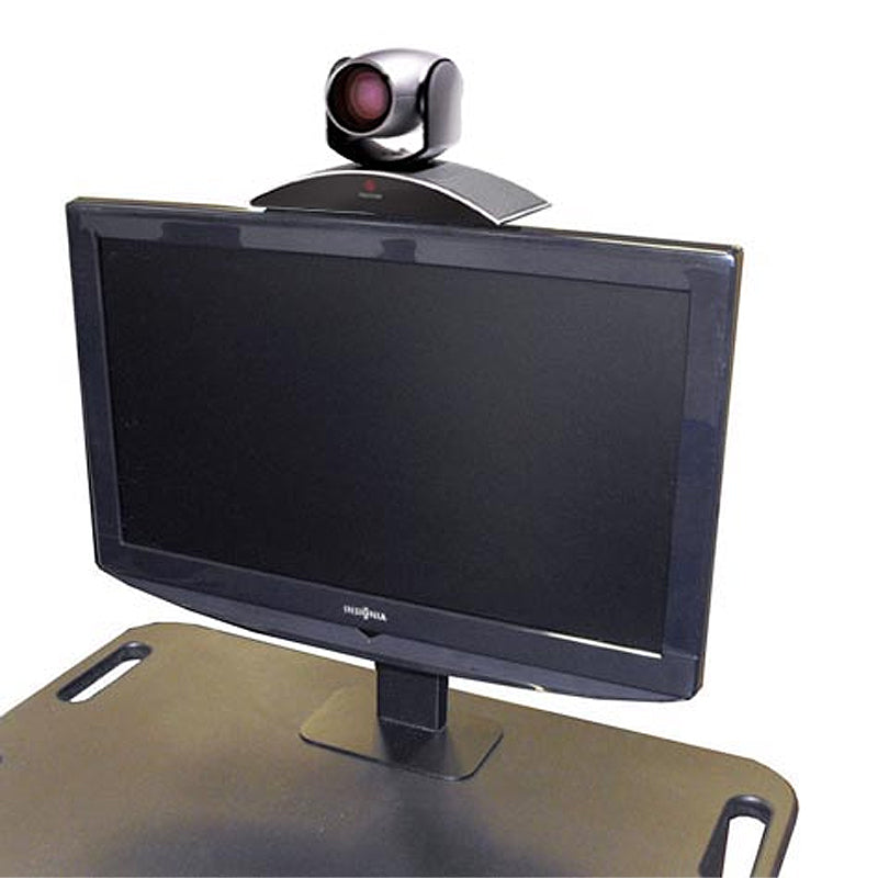 Audio Visual Furniture PM Series Single Display Bracket (Black) MM1232