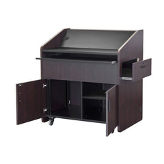 Audio Visual Furniture Single Rack Multimedia Podium (10RU) PD3002