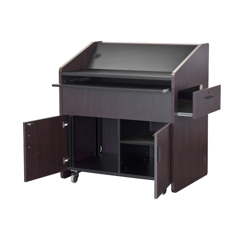 Audio Visual Furniture Single Rack Multimedia Podium (10RU) PD3002
