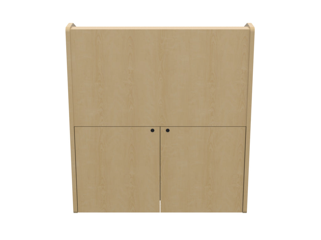 Audio Visual Furniture Single Rack Multimedia Podium (10RU) PD3002