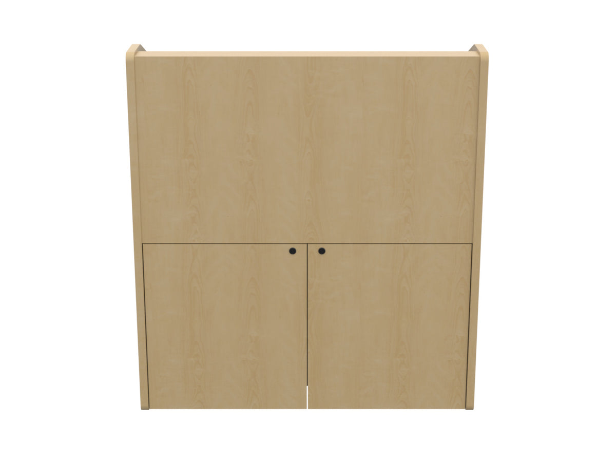Audio Visual Furniture Single Rack Multimedia Podium (10RU) PD3002