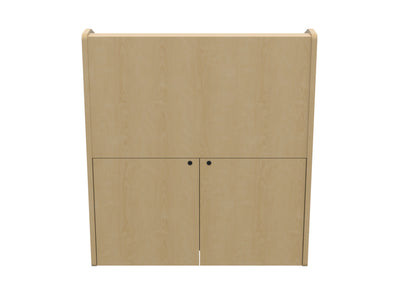 Audio Visual Furniture Single Rack Multimedia Podium (10RU) PD3002