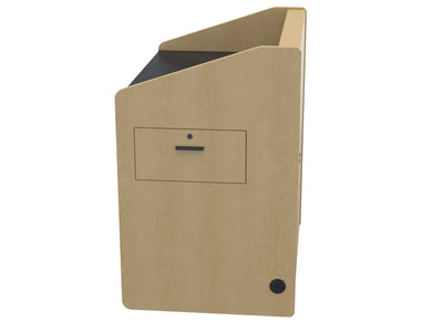 Audio Visual Furniture Single Rack Multimedia Podium (10RU) PD3002