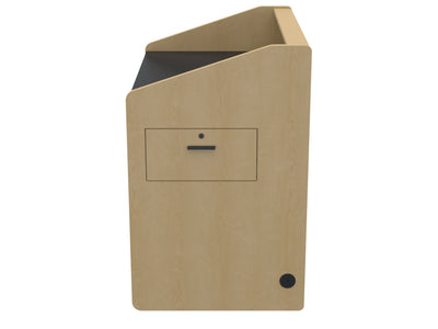 Audio Visual Furniture Single Rack Multimedia Podium (10RU) PD3002