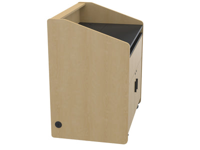 Audio Visual Furniture Single Rack Multimedia Podium (10RU) PD3002