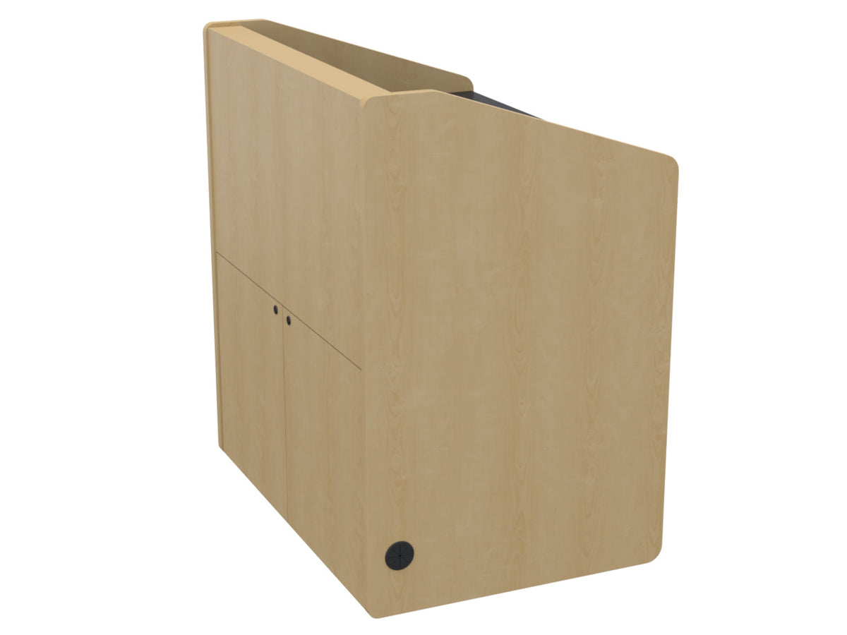 Audio Visual Furniture Single Rack Multimedia Podium (10RU) PD3002
