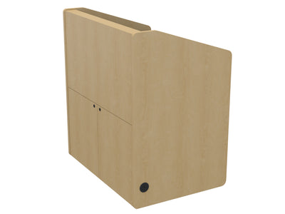 Audio Visual Furniture Single Rack Multimedia Podium (10RU) PD3002