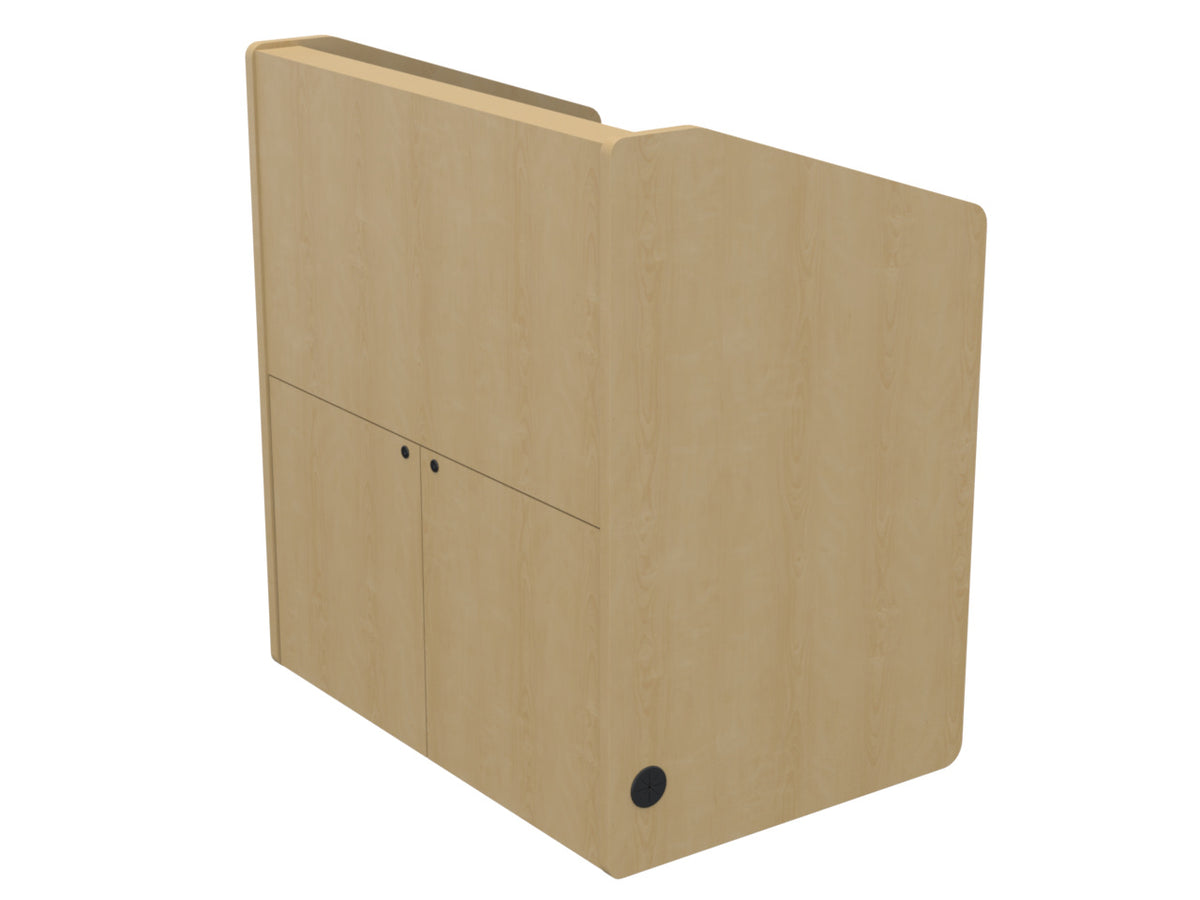 Audio Visual Furniture Single Rack Multimedia Podium (10RU) PD3002
