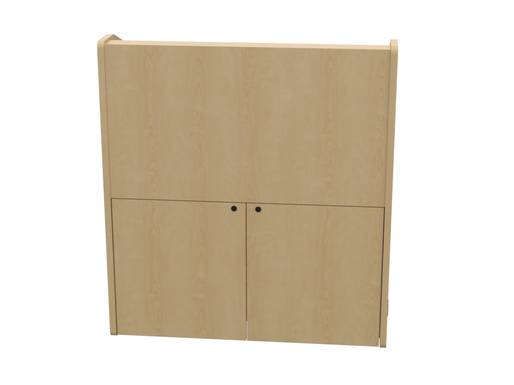 Audio Visual Furniture Single Rack Multimedia Podium (10RU) PD3002