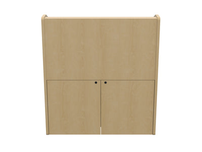 Audio Visual Furniture Single Rack Multimedia Podium (10RU) PD3002