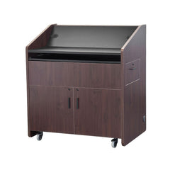 Audio Visual Furniture Single Rack Multimedia Podium (10RU) PD3002