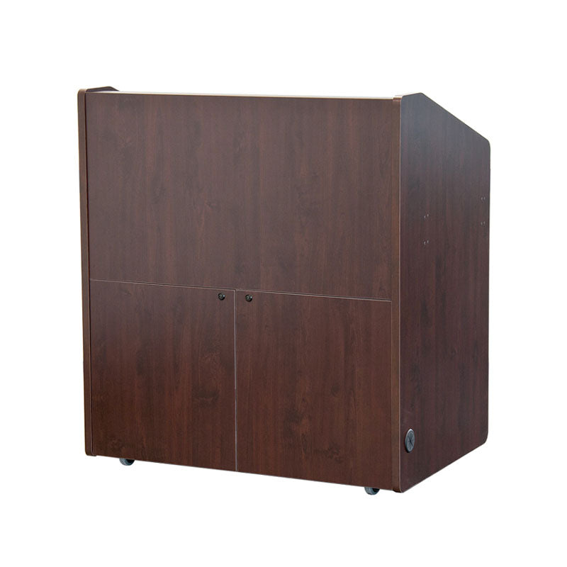 Audio Visual Furniture Single Rack Multimedia Podium (10RU) PD3002