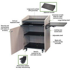 Audio Visual Furniture Economy Podium (Various) PD3003