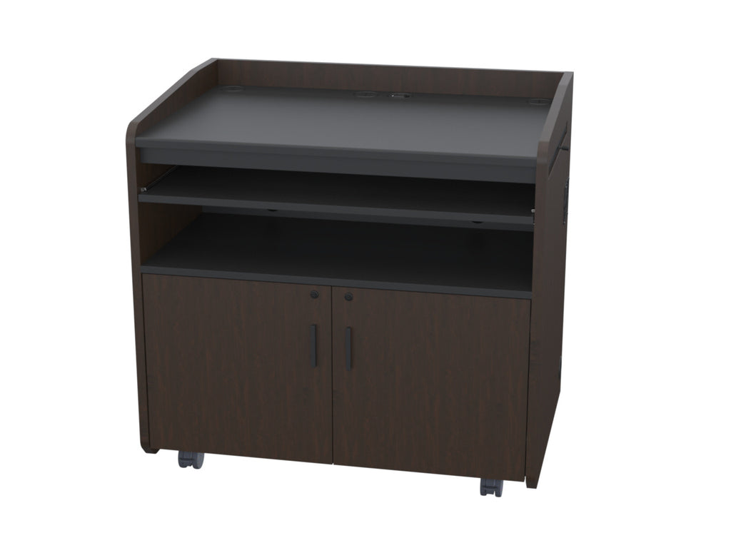 Audio Visual Furniture Large Surface Multimedia Podium (20RU) PD3008