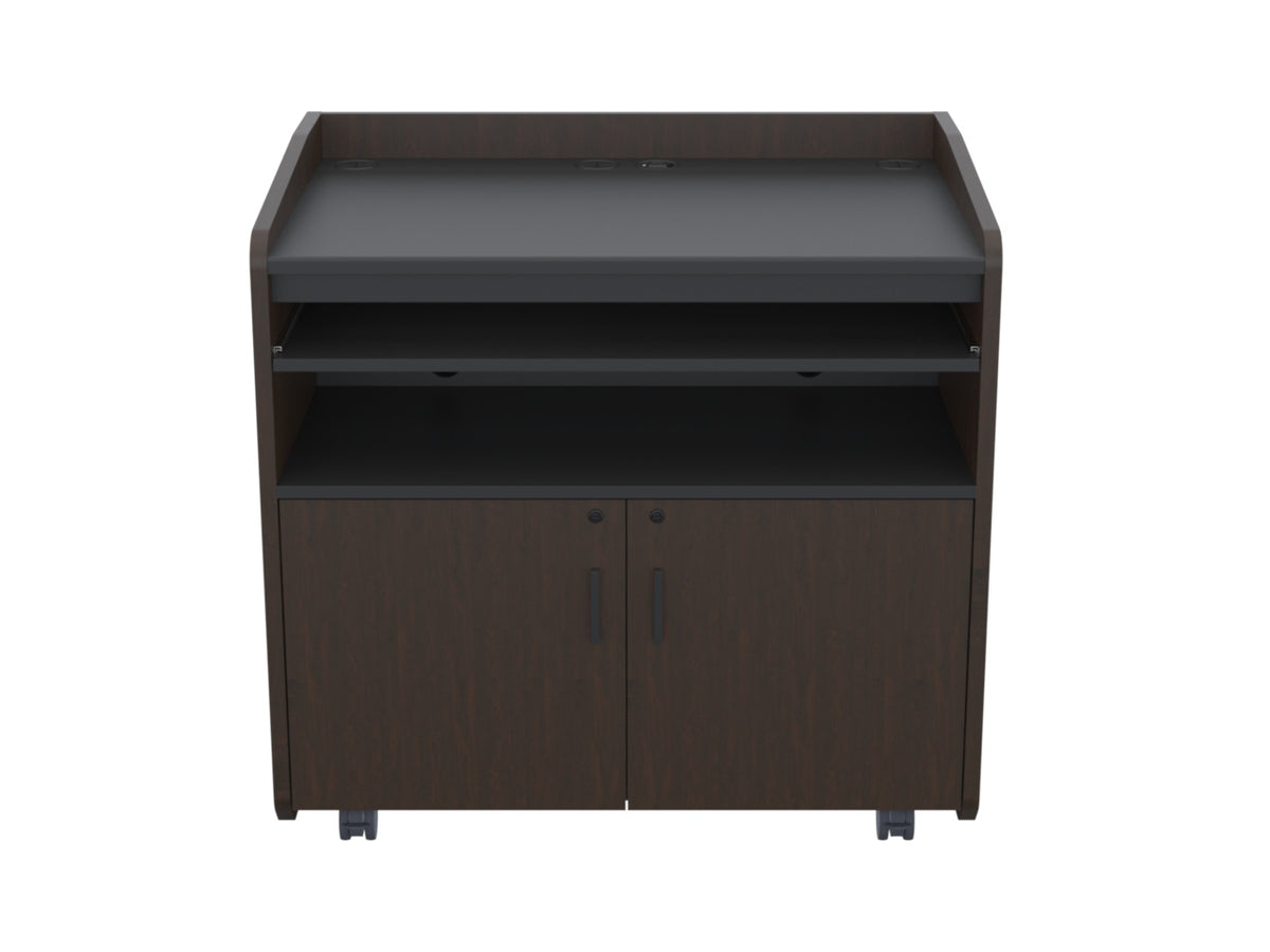 Audio Visual Furniture Large Surface Multimedia Podium (20RU) PD3008