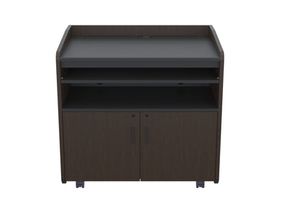 Audio Visual Furniture Large Surface Multimedia Podium (20RU) PD3008