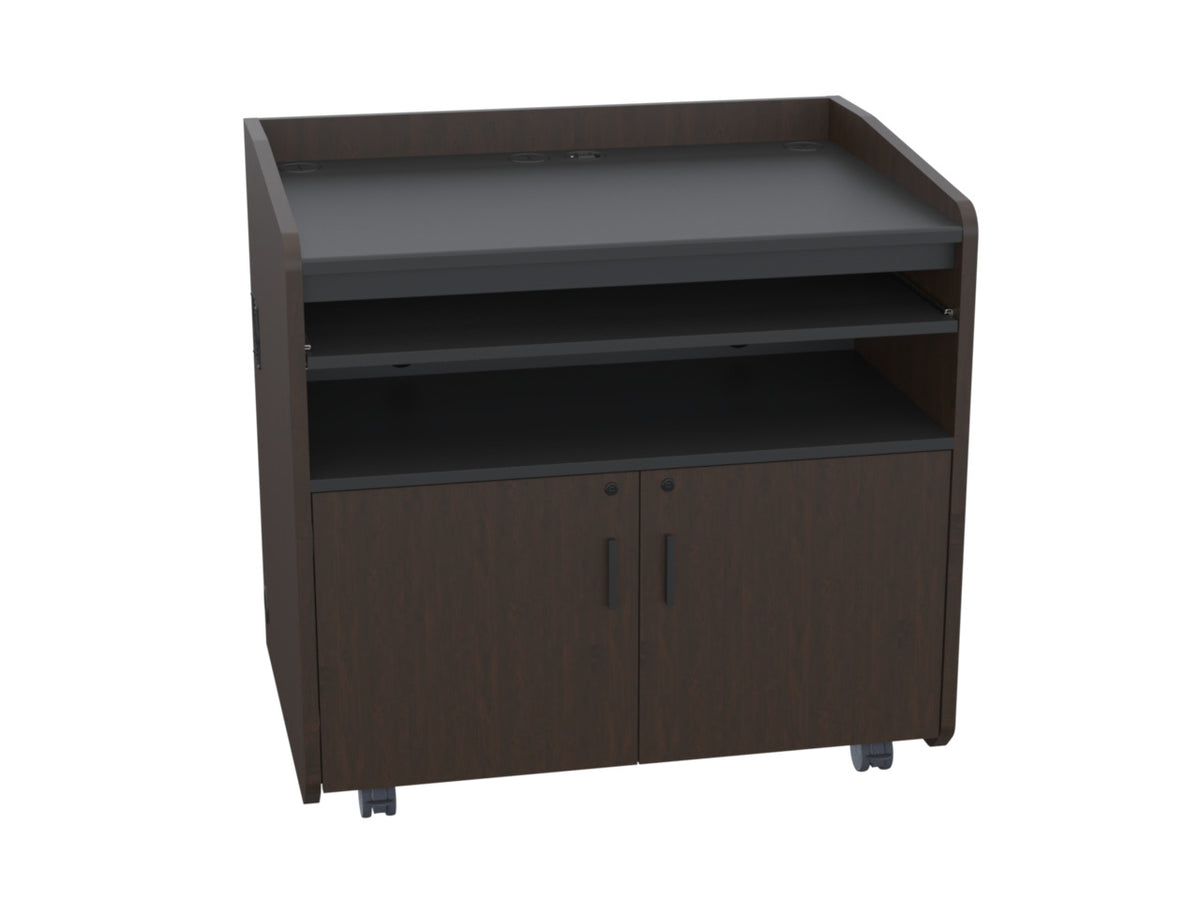 Audio Visual Furniture Large Surface Multimedia Podium (20RU) PD3008