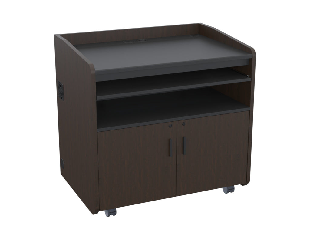 Audio Visual Furniture Large Surface Multimedia Podium (20RU) PD3008