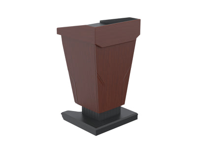 Audio Visual Furniture Height Adjustable Diplomat Podium (Various) PDDL25