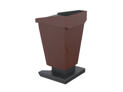 Audio Visual Furniture Height Adjustable Diplomat Podium (Various) PDDL25