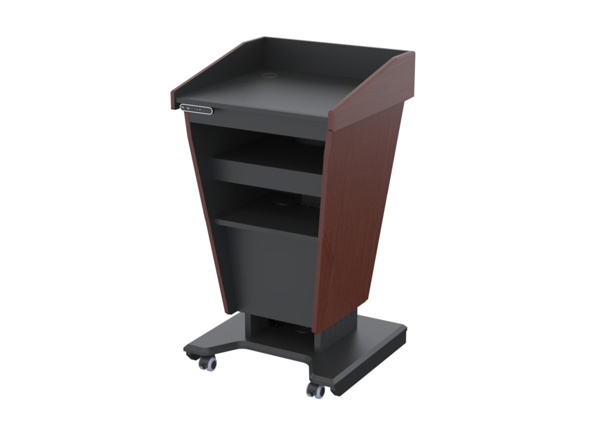 Audio Visual Furniture Height Adjustable Diplomat Podium (Various) PDDL25